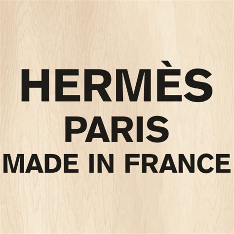 hermes paris made in france.